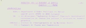 Brano di "Dossier sur la torture au Bresil", 1970